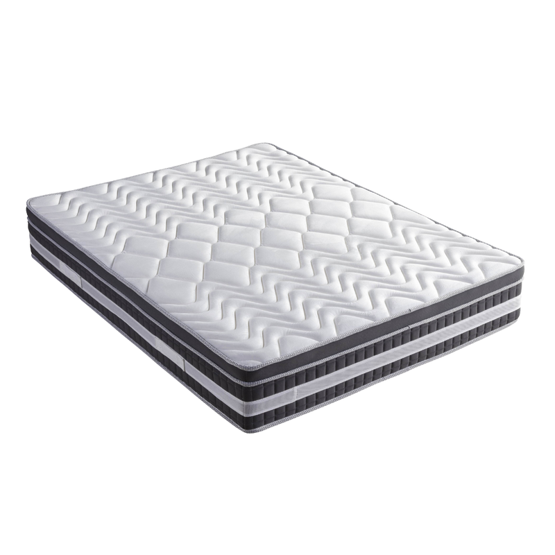 Rucas 12.6’‘ Sleep Gel Memory Foam Innerspring Top Hybrid Mattress