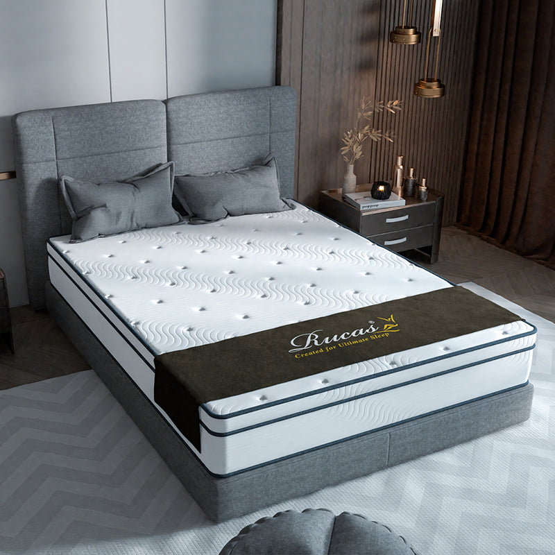 Rucas 12’‘ Sleep Full Size Innerspring Memory Foam Hybrid Mattress