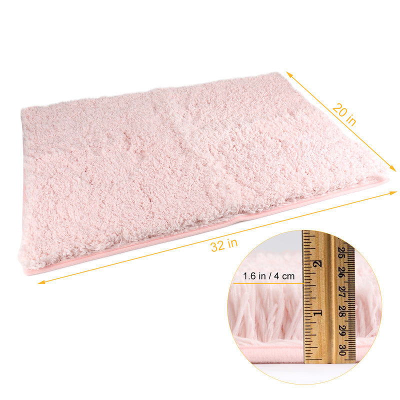 Bathroom Rugs Microfiber Plush Bath Mat