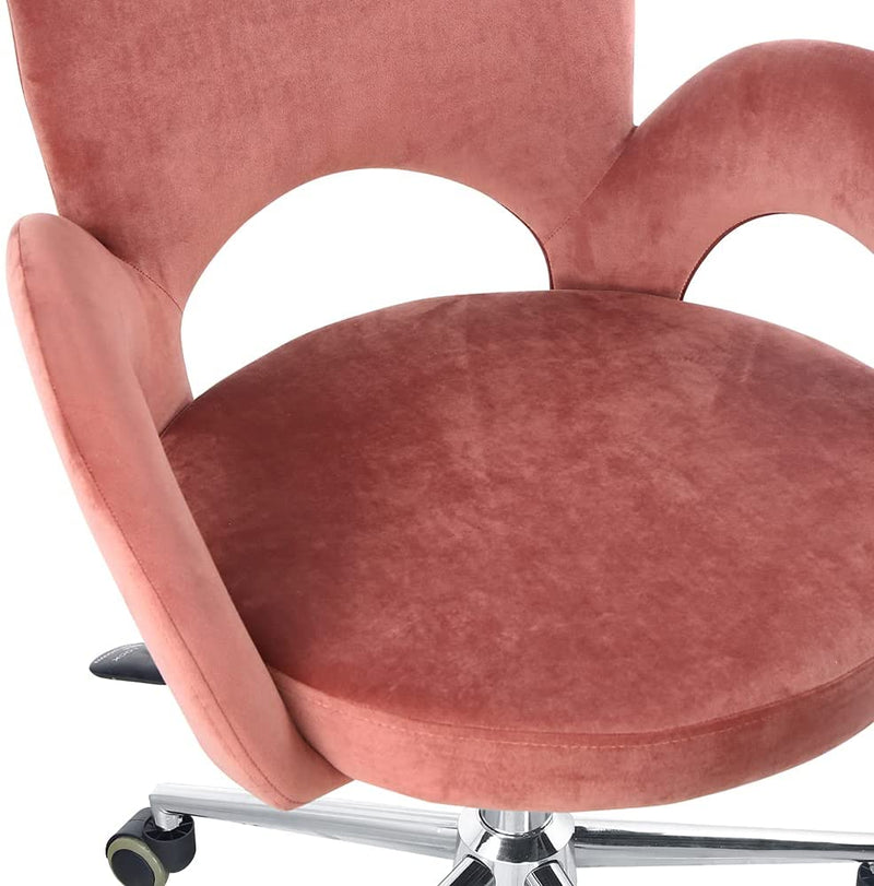 Sheepping Velvet Adjustable Home Office Rolling Swivel Computer Chair