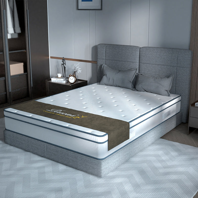 Rucas 12’‘ Sleep Full Size Innerspring Memory Foam Hybrid Mattress